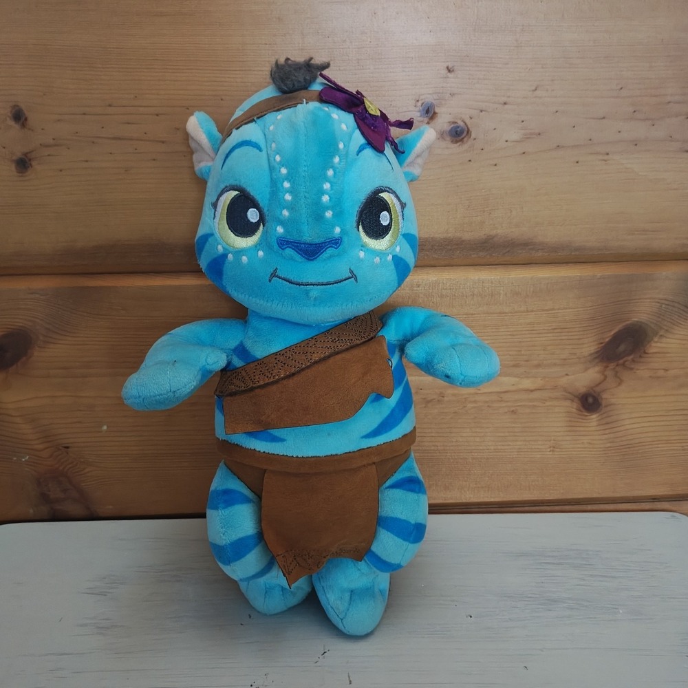 Disney Parks Pandora Avatar Blue Baby Na'vi {NO Blanket Pouch} Plush luminous E3